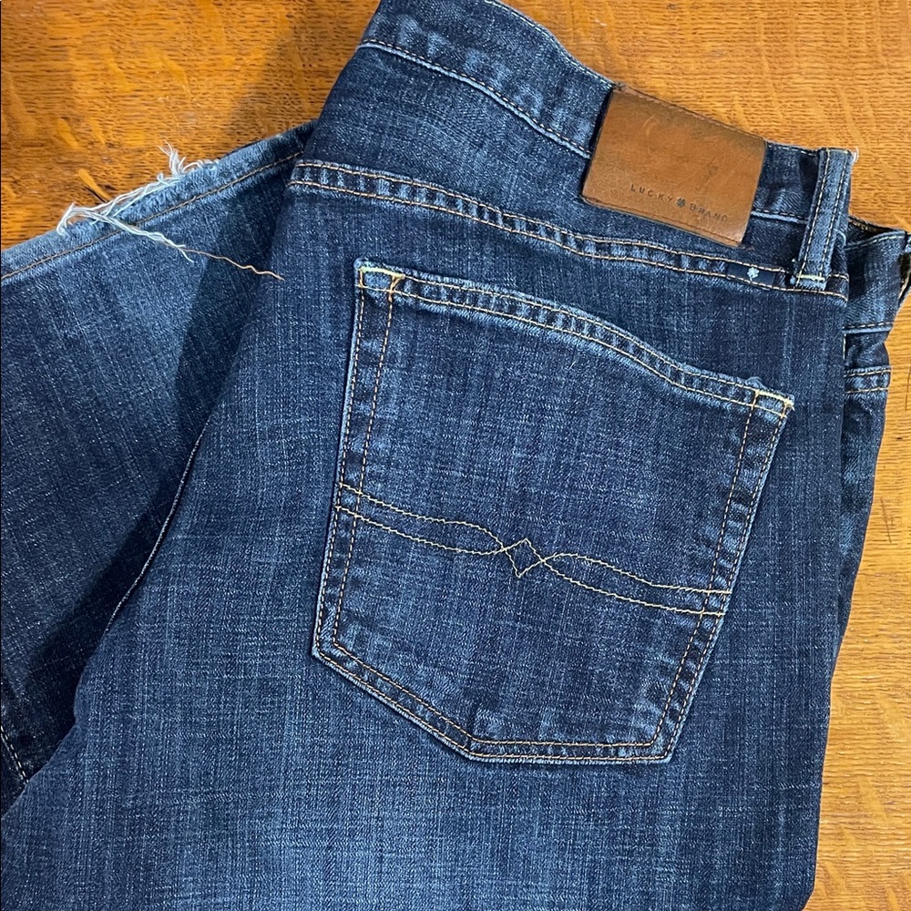 Lucky Brand Dark Blue Straight Men's Jeans